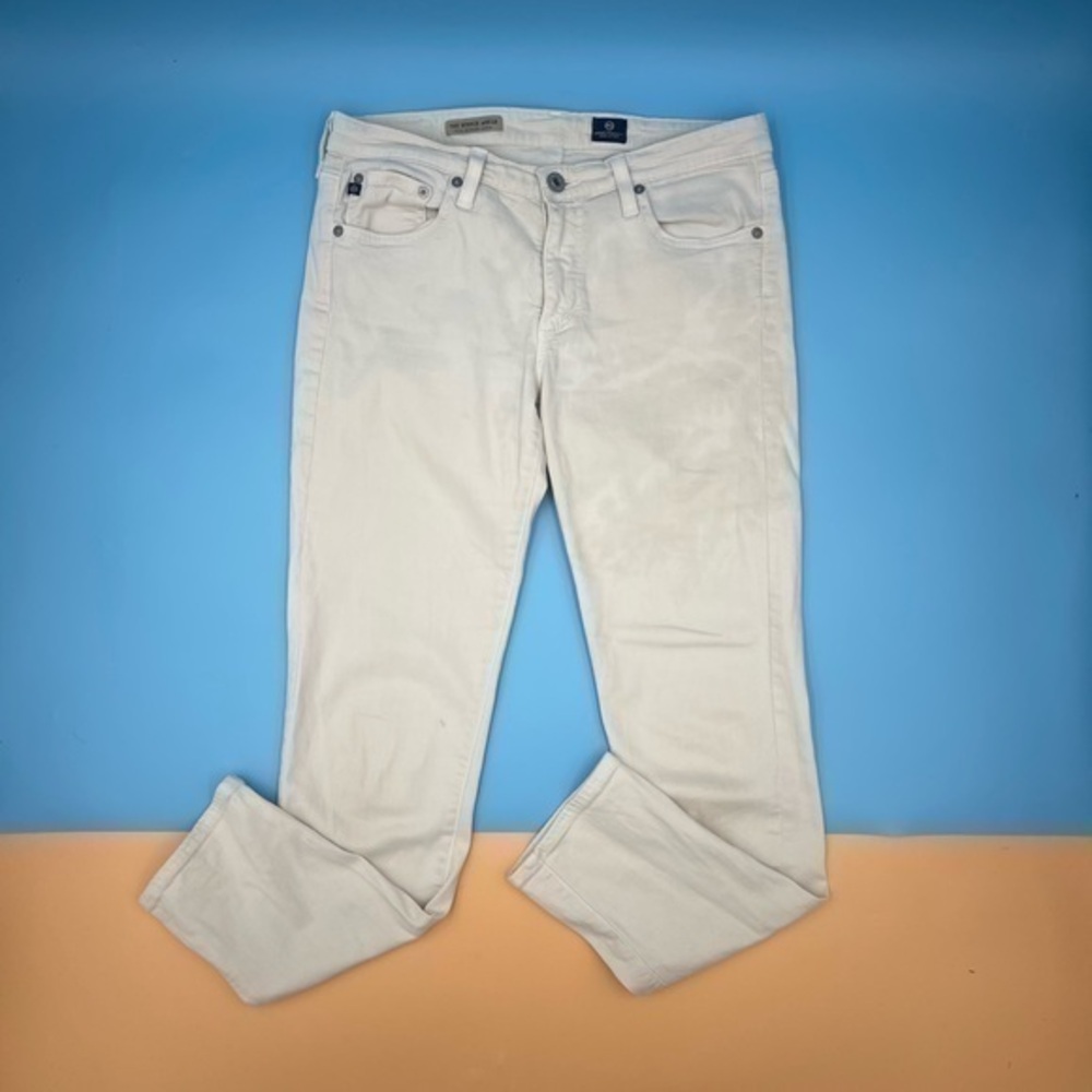AG Adriano Goldschmied  The Stevie Ankle Slim Straight Jean